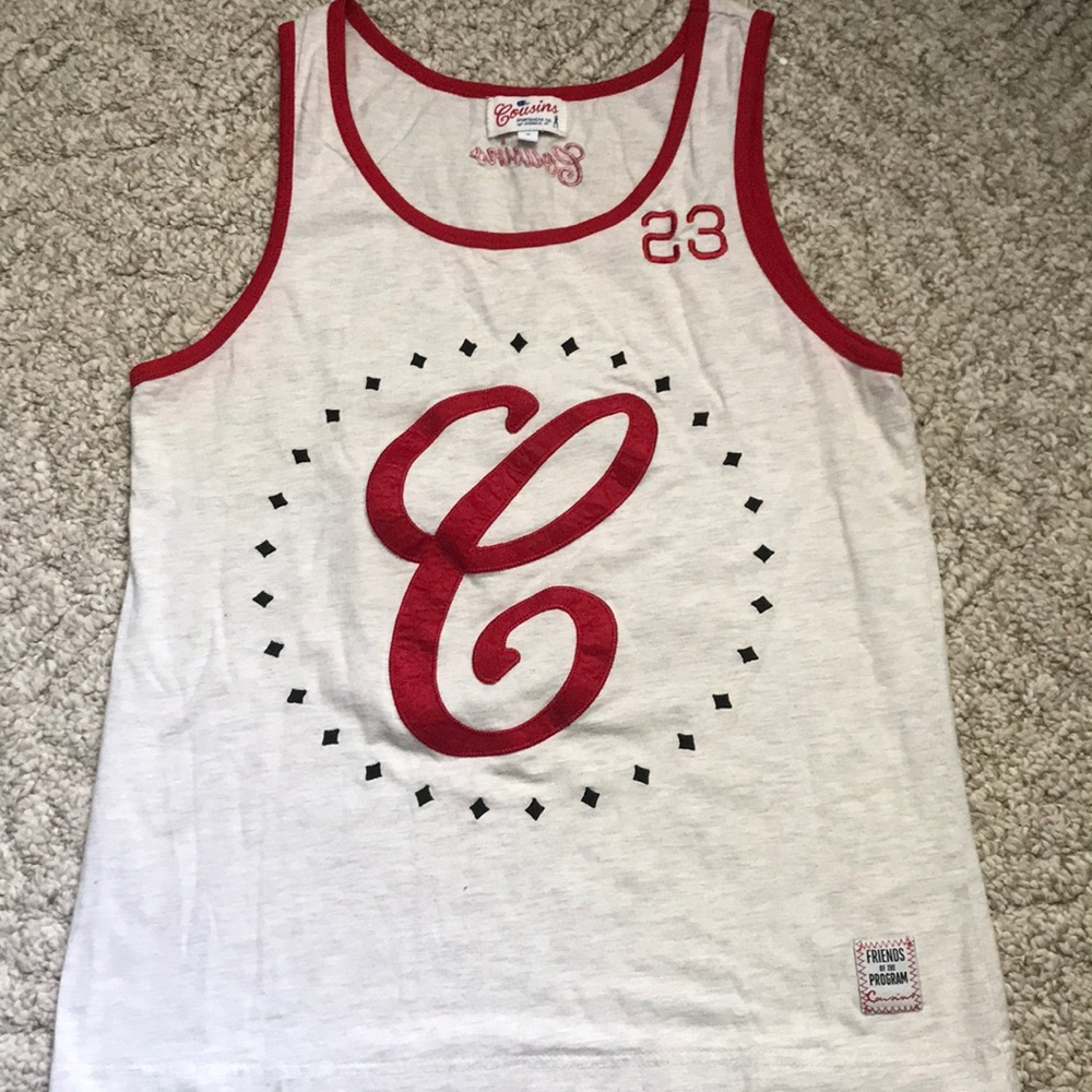 Cousins sportswear tank sz small